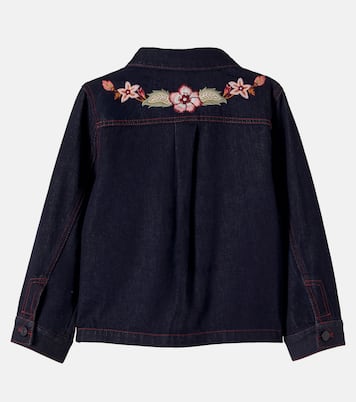 Bedruckte Jeansjacke Aster | Zimmermann Kids