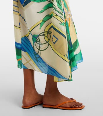 Midikleid aus Baumwolle und Seide | Tory Burch