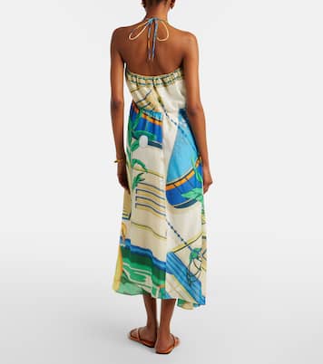 Midikleid aus Baumwolle und Seide | Tory Burch