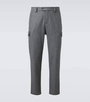 Wool tapered pants | Brunello Cucinelli