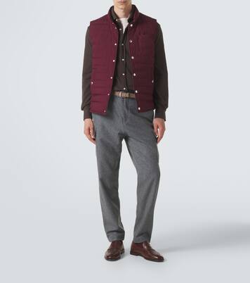 Wool tapered pants | Brunello Cucinelli