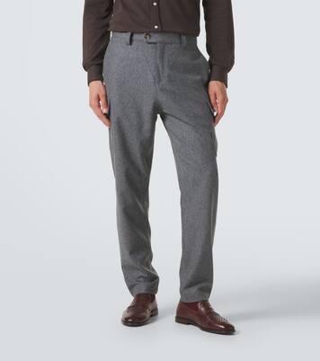 Wool tapered pants | Brunello Cucinelli