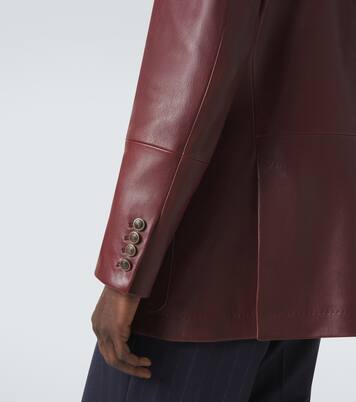 Veste en cuir | Brunello Cucinelli
