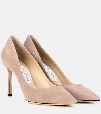 Romy 85 suede pumps | Jimmy Choo