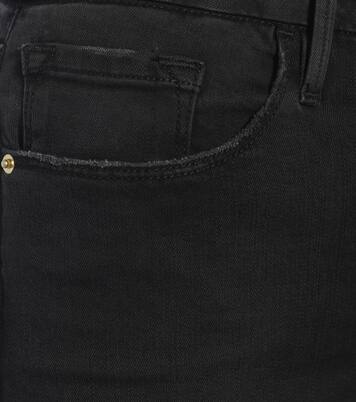 Jean flare Le Mini Boot à taille haute | Frame