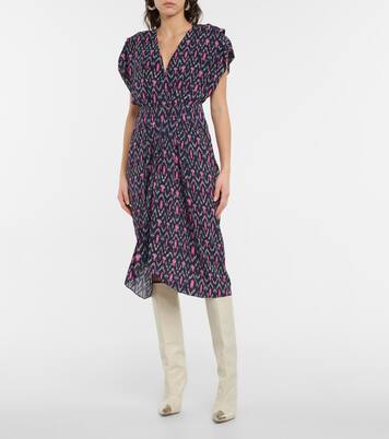 Robe midi Almeya imprimée | Marant Etoile