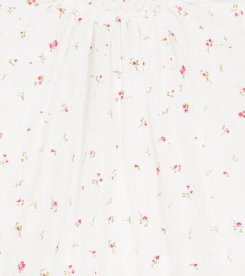 Baby floral cotton dress | Bonpoint