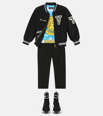 T-shirt Video Game Medusa en coton | Versace Kids