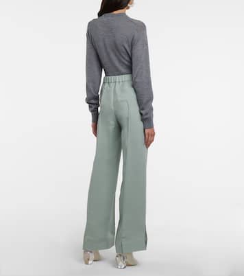 Pantalon ample à taille haute | Jil Sander