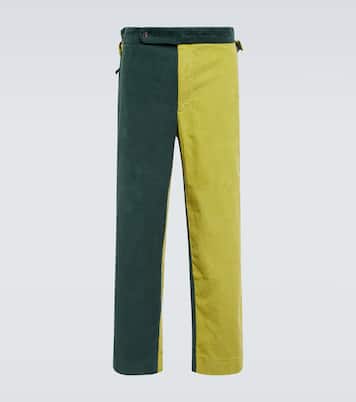 Duo cotton corduroy pants | Bode
