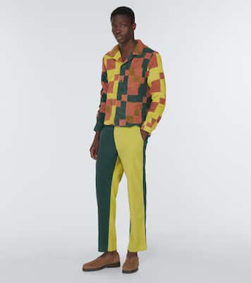 Duo cotton corduroy pants | Bode