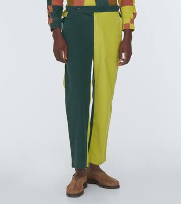 Duo cotton corduroy pants | Bode
