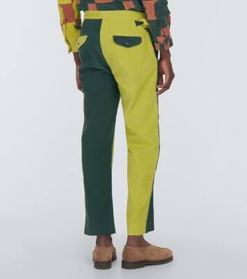 Duo cotton corduroy pants | Bode
