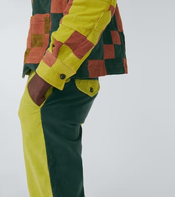 Duo cotton corduroy pants | Bode