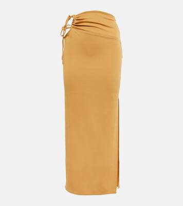 Cutout embellished midi skirt | Christopher Esber