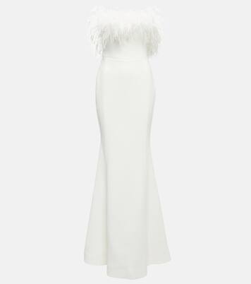 Robe de mariée Grace à plumes | Rebecca Vallance