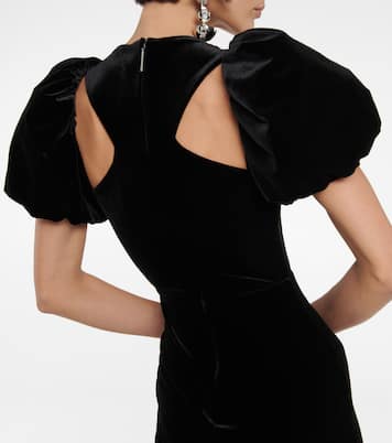 Midikleid aus Samt | Christopher Kane