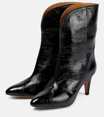 Dytho crinkled leather ankle boots | Isabel Marant
