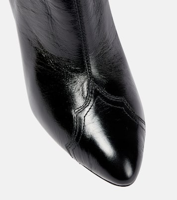 Dytho crinkled leather ankle boots | Isabel Marant