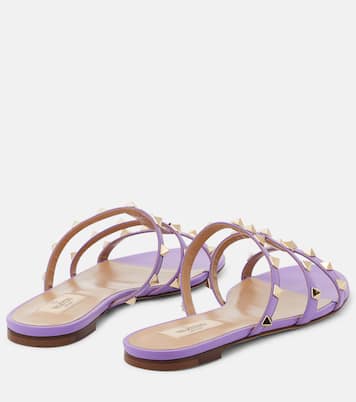 Sandalen Rockstud aus Leder | Valentino Garavani