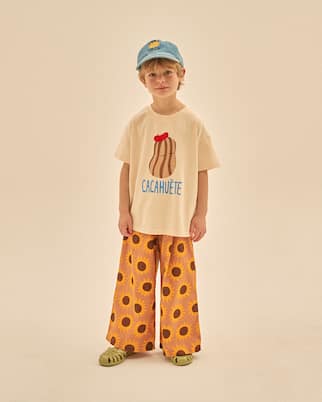 Pantalon Tournesol en coton mélangé | Jellymallow