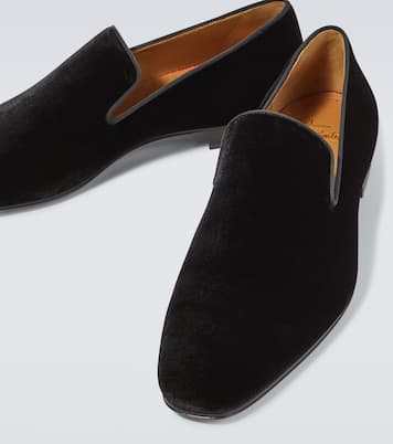 Slip-Ons Dandelion aus Samt | Christian Louboutin