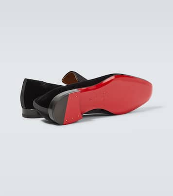 Slip-Ons Dandelion aus Samt | Christian Louboutin