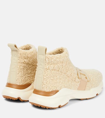 High-Top Sneakers Kate aus Teddyfleece | Tod's