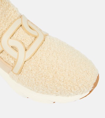 High-Top Sneakers Kate aus Teddyfleece | Tod's