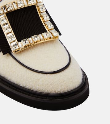 Loafers Viv' Rangers aus Bouclé | Roger Vivier