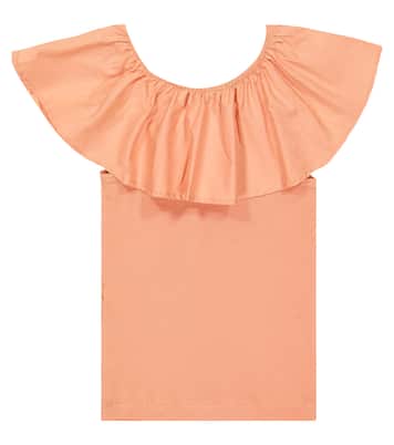 Reca cotton and poplin shirt | Molo