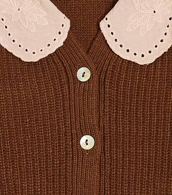 Baby Venera ribbed-knit cardigan | The New Society