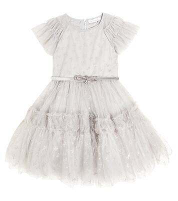 Ruffled tulle dress | Monnalisa
