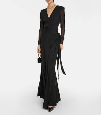 Krisa satin maxi skirt | Diane von Furstenberg