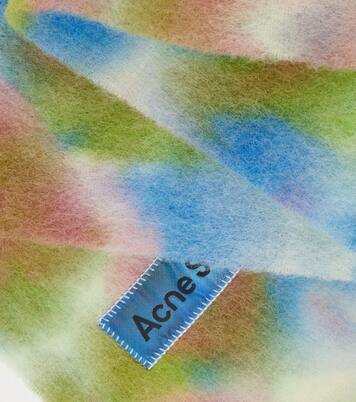 Alpaca, wool, and mohair-blend scarf | Acne Studios