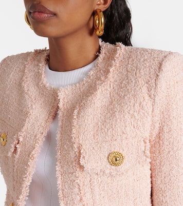 Cropped tweed jacket | Balmain