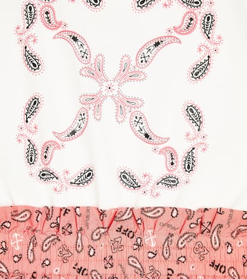 Bandana cotton dress | Off-White Kids
