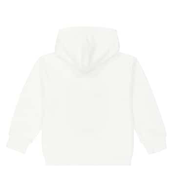 Logo cotton jersey hoodie   | MM6 Maison Margiela Kids