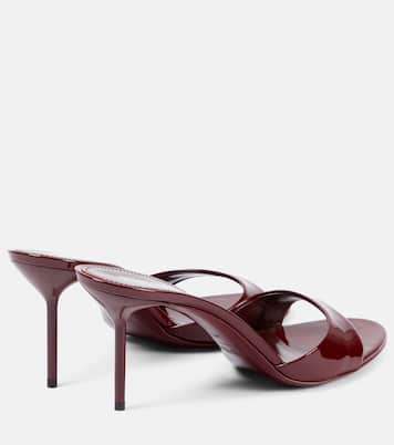 Lidia 70 patent leather mules | Paris Texas
