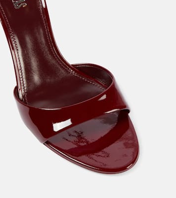 Lidia 70 patent leather mules | Paris Texas