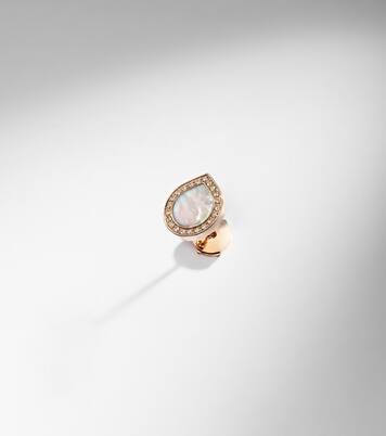 Antifer 18kt rose gold single earring with gemstones | Repossi