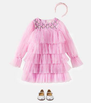 Robe Mystic Flower en tulle à ornements | Tutu Du Monde