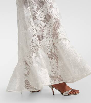 Robe longue en jacquard | Adriana Degreas