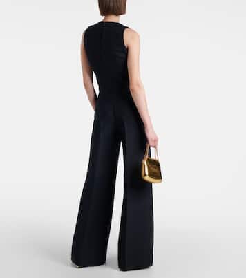 Chain-detail wool and silk jumpsuit | Stella McCartney