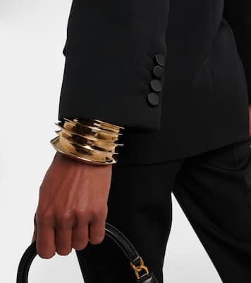 Wool grain de poudre tuxedo jacket | Saint Laurent