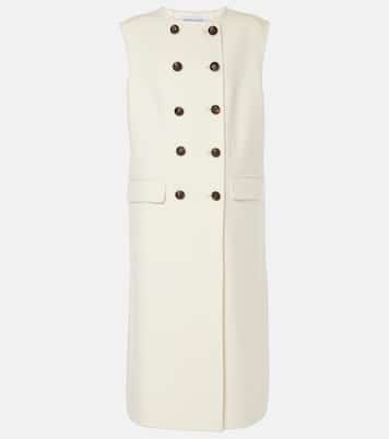 Hoxton wool-blend vest | Veronica Beard