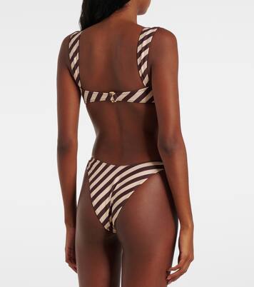 Culotte de bikini Spiral rayée | Same