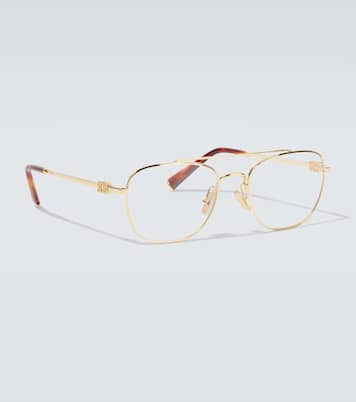 Aviator-Brille | Miu Miu