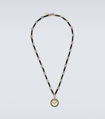 Halskette Ever Growing and Vivacity aus 18kt Gelbgold mit Onyx | FoundRae