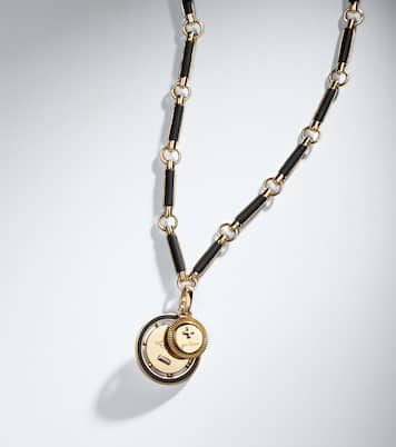 Halskette Ever Growing and Vivacity aus 18kt Gelbgold mit Onyx | FoundRae